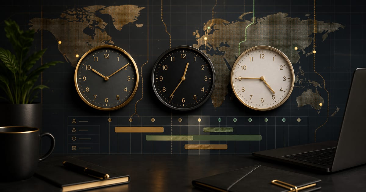 Time Zone Meeting Guide: Plan Calls Across Countries - AnalogueClock.com guide